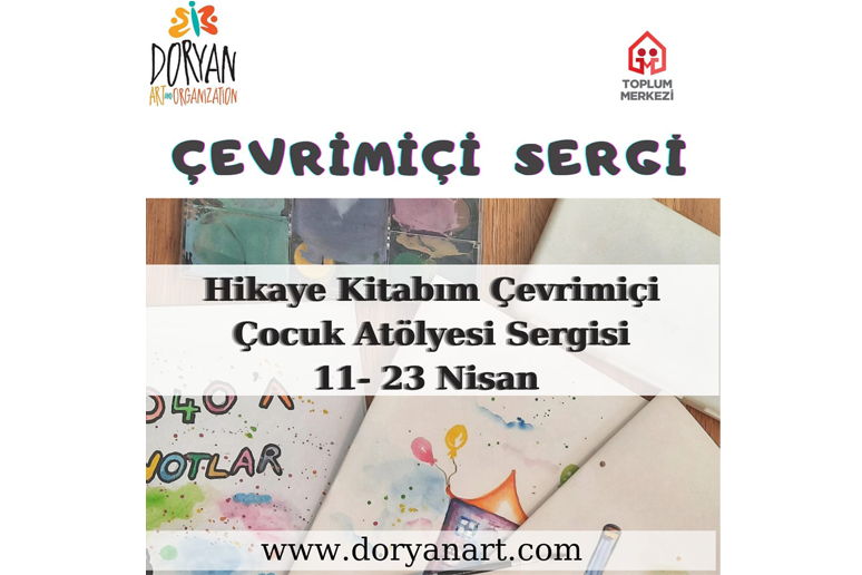 Hikaye Kitabım Çevrimiçi Çocuk Atölyesi Sergisi